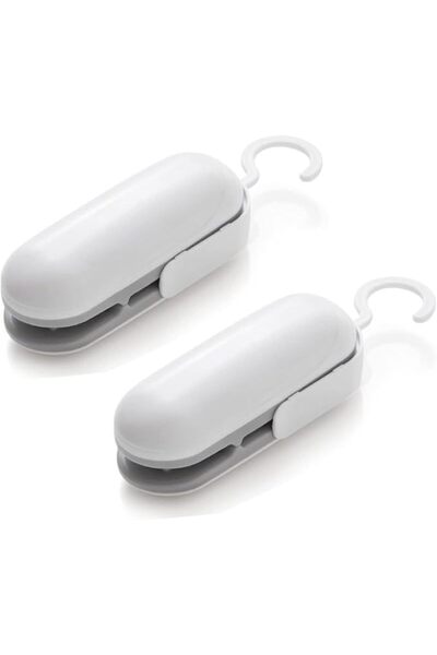 Arabest 2 pcs Mini Bag Sealer, 2-in-1 Heat Sealer with Cutter for Chip Bags, ...