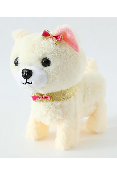 Fab N Funky لعبة أنجيلا الكلبة القطنية للأطفال، تعمل بالصوت، تصدر أصواتًا لطي...