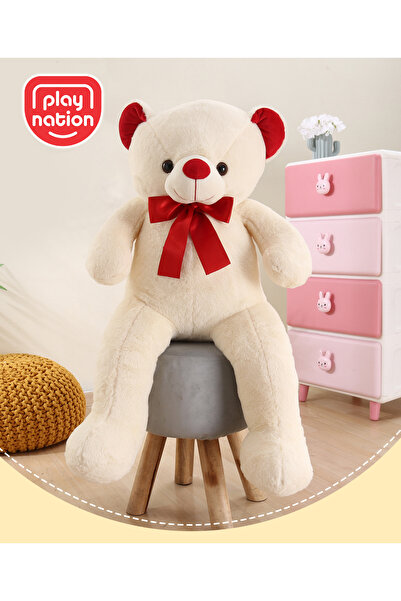 PlayNation دمية دب قطيفة من بلاي نيشن، سهلة الحمل والاحتضان، فائقة النعومة، خ...