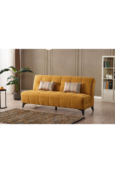 Meşe Home Dublin Kolsuz Kanepe | Modern Tasarım, Konforlu ve Şık 3’lü Koltuk