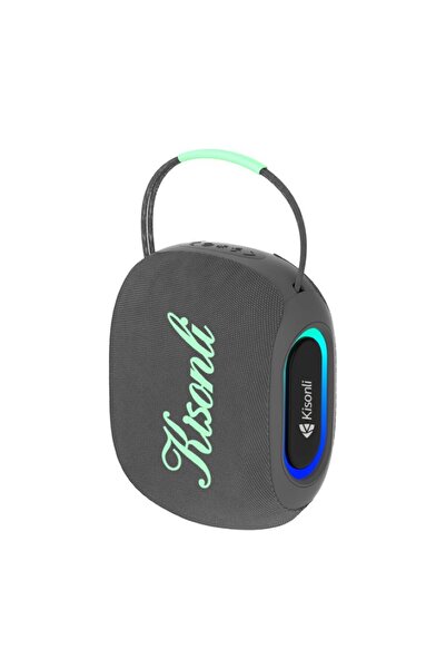 Kisonli K22 (16 Watt, Çift Bass lı, RGB Işıklı, Ses Bombası)