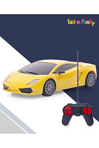Fab N Funky Remote Control Racing Car 1:24 Scale, High-Speed Battery Operated...
