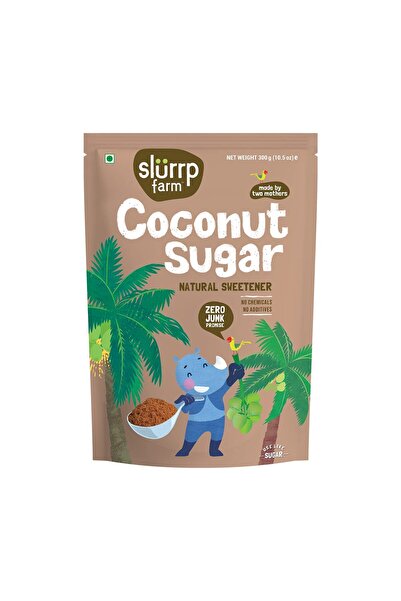 SLURRP FARM Coconut Sugar - Natural Sweetener 300g | Healthy Food for Kids