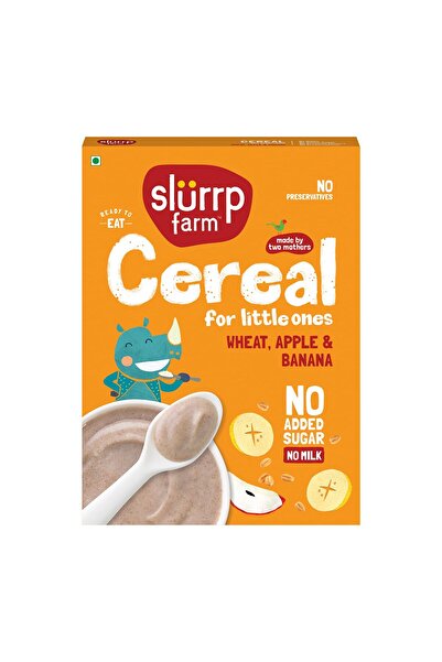 SLURRP FARM Wheat Apple & Banana | Instant Healthy Cereal | 100% Natural | No...