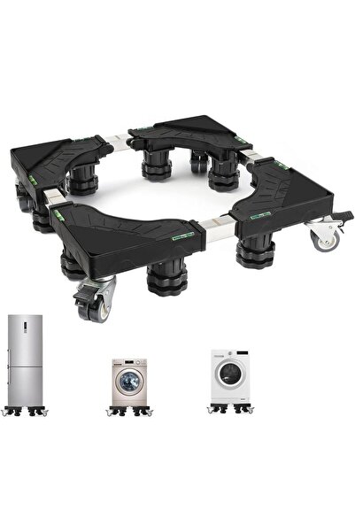 Generic Washing Machine Stand with 4 Locking Twin Wheels,Appliance Dolly Cart...