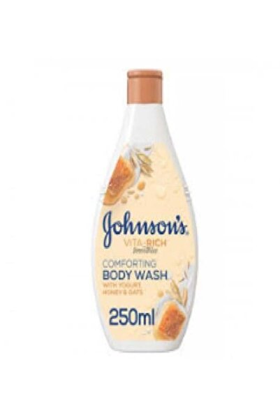 Johnson Bath Soap with Milk, Honey, and Oat Extract 250 ml