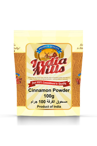 India Mills مسحوق القرفة، 100 غرام