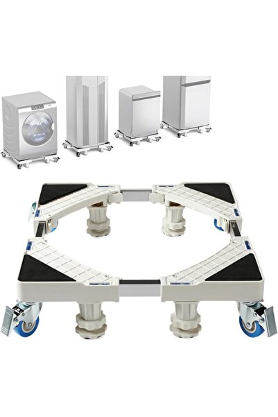 Generic Washing Machine Base Stand Universal Mobile Base with 4 Locking Wheel...