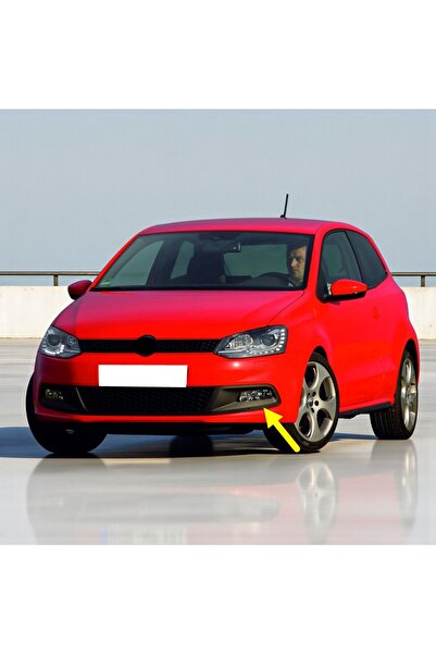 Bisra VW Polo GTI 2010-2014 Ön Tampon Sol Sis Farı Çerçevesi 6R0853665E
