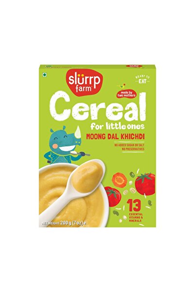 SLURRP FARM خيتشدي العدس الأخضر سريع التحضير للأطفال الصغار | بدون سكر | بدون...
