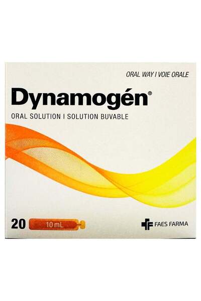 FAES PHARMA محلول ديناموجين الفموي 10 مل، 20 قارورة