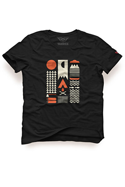 Tarrzzcom Unisex Design Tshirt Camping Bauhaus Design T-Shirt