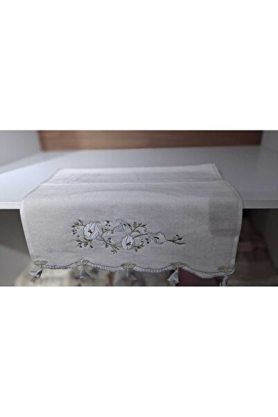 VELLON HOME منشفة زامباك مطرزة بالمخمل 50 × 90