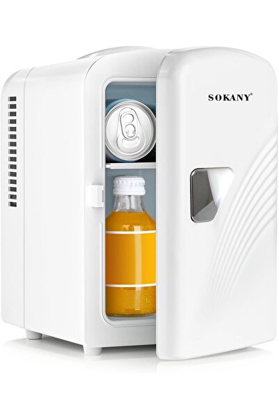 Generic SOKANY Mini Fridge 4 Liter/6 Can AC/DC Portable Cooler and Warmer Per...