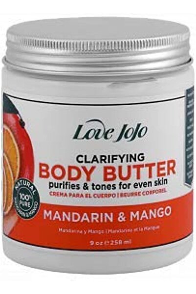 RDL زبدة الجسم المنقية من لوف جوجو برائحة الماندرين والمانجو 258 مل