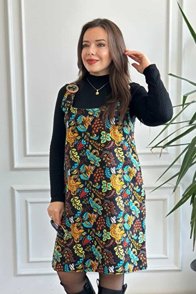 yb yağmur butik Slopet Flannel Dress