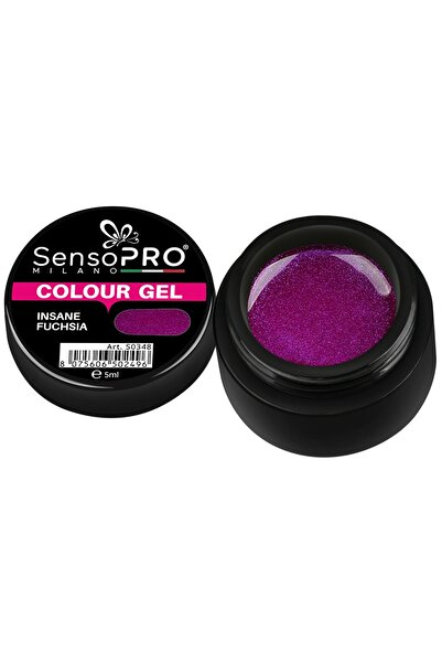 SensoPRO Milano Gel UV colorat Insane Fuchsia 5ml,