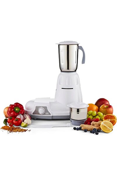 Generic GEEPAS 550W 2-in-1 Mixer Grinder | Stainless Steel Jars, Blades | 3 S...