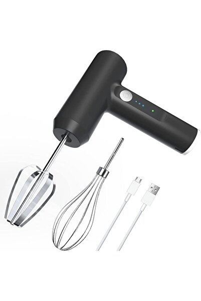 Generic خلاط يدوي من أرابيست، خلاط كهربائي لاسلكي محمول باليد مزود بثلاث سرعا...