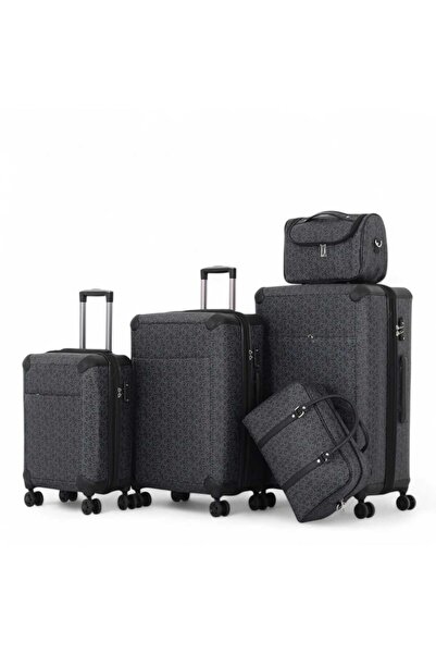 AVIATOR Stylish and modern 5-piece travel bag set - made of polypropylene cov...