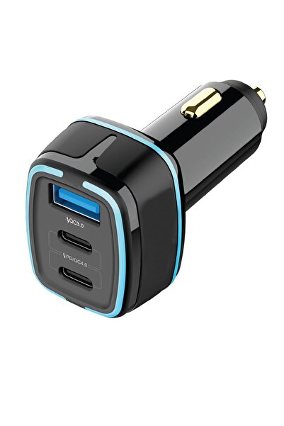 porodo 105W Dual PD Multi-Port Quick Charge Car Charger