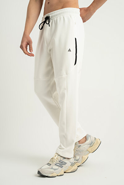 Airlife Supply Ms One Men's Lightweight Wool Wide Fit Sweatpants White