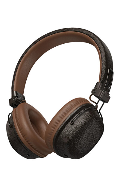 hoco. W64 Earl 2 Bluetooth 5.4 Destekli Kablosuz Kulaklık – Kahverengi