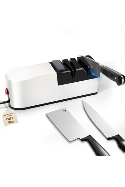 Generic Electric Knife Sharpener, 5 in 1 Knife Sharpening System with Straigh...