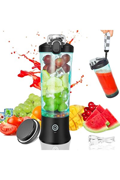 Generic Portable Blender, 600ML Powerful Personal Blender Shakes and Smoothie...