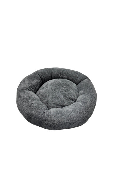 Ultra Yumuşak Konforlu Pet Simit Yatak – Kaygıyı Azaltan Ortopedik Kedi & Köpek Yatağı