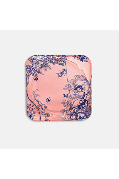 VITELLI DUBAI FİORİ52 Timeless Collection Pink Acrylic Coaster