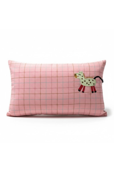 American Linen Toddler Baby Pillow – Soft 100% Cotton Cover with Poly-Fiber F...