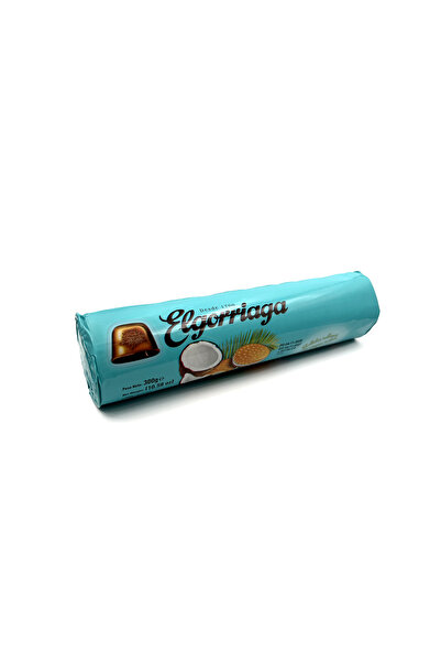 Elgorriaga Coconut Filled Biscuits 300g | Tropical Flavor