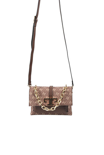 Silver Polo Silver & polo sp1148 women's crossbody bag monogram coffee