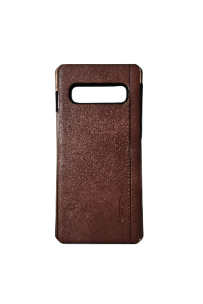 OEM Husă compatibilă cu Samsung S10 Plus, imitație de piele și policarbonat, ...