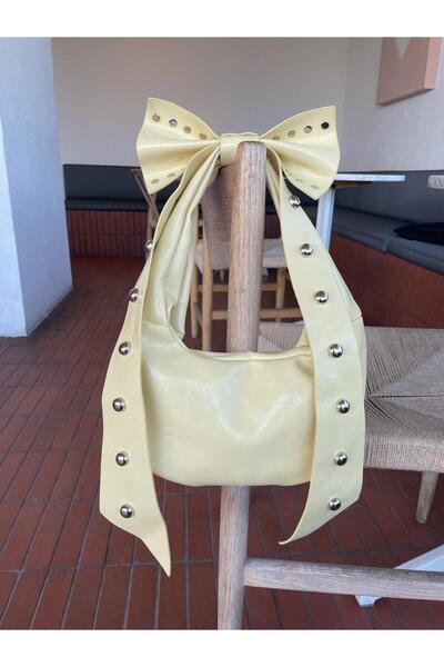 Senza Vedere Amora Fiyonk Detaylı El ve Omuz Çanta