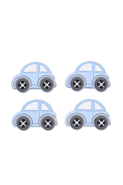 Choice7 Style2 8Pcs DIY Silicone Bead Colorful Car Focus Bead Baby Nursing Te...