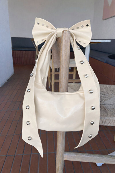 Senza Vedere Amora Fiyonk Detaylı El ve Omuz Çanta