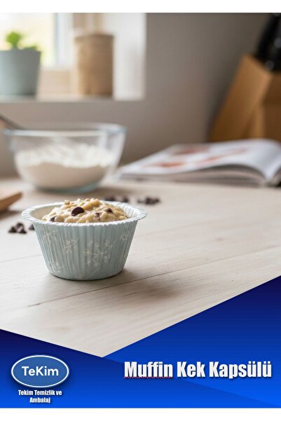 tekim temizlik ve ambalaj Muffin Kek Kapsülü İçi Yağlı Kağıt 24 Adet
