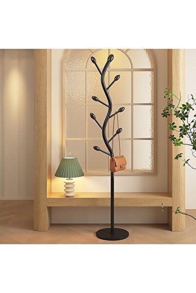 Arabest Metal Coat Rack Freestanding, 8 Hooks Coat Tree, Stable Standing Hall...