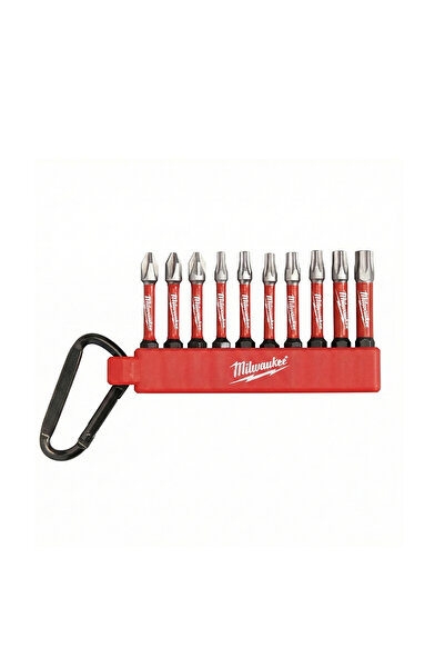 Milwaukee Shockwave 10 Parça Karabinalı Bits Uç Seti