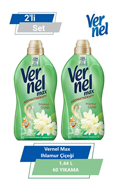 Vernel Max Ihlamur Çiçeği 1.44l 60 Yıkama 2'li Set