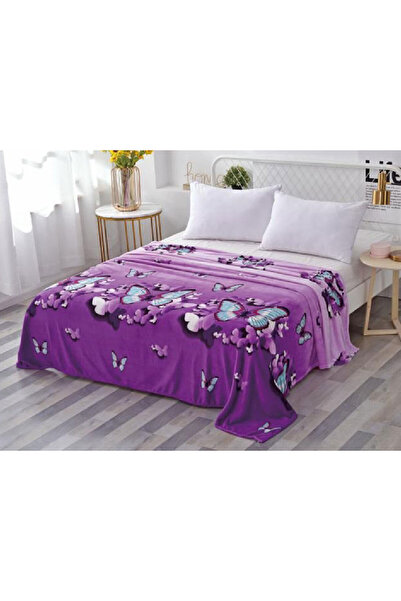 Talis Cocolino Purple Butterfly blanket 200x230 cm