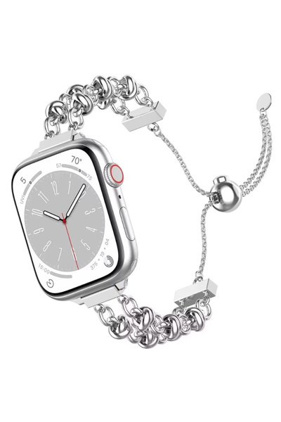 REDz Accessories Prestige Strap, Apple Watch, Adjustable, Stainless-steel, Si...
