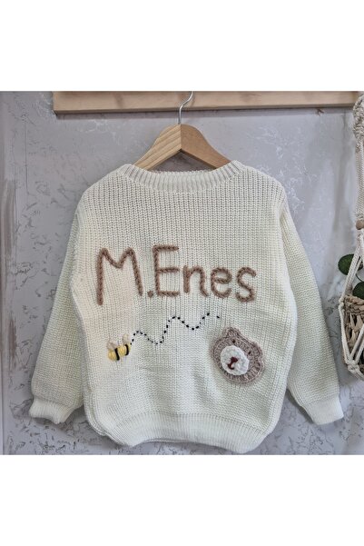 FLOWER BABY kişiye özel isim yazılı motif işlemeli özel gün bebek çocuk selan...