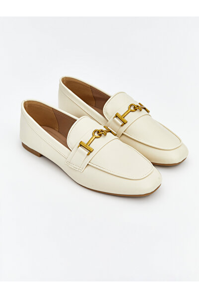 LC Waikiki أحذية نسائية كلاسيكية مزينة بتطريزات معدنية