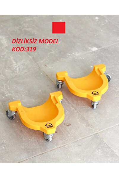 Dekor Tekerlekli 1 Çift Dizlik Aparatı 360 Derece Tam Dönüş (DİZLİKSİZ MODEL-...