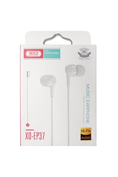 Xo Handsfree stereo EP37 white silicone (Jack)