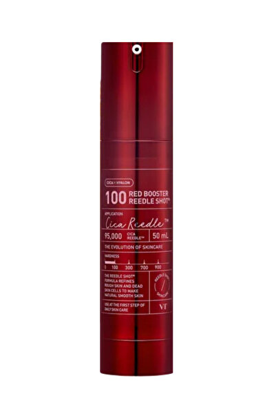 VT COSMETICS Red Booster Reedle Shot 100 – Deep Absorption & Skin Renewal Care