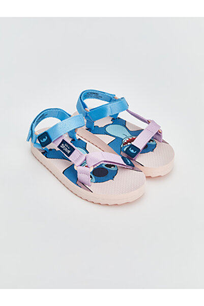 LC Waikiki Stitch Print Girls' Sandals